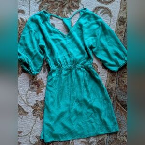 Chic Teal Green Dress